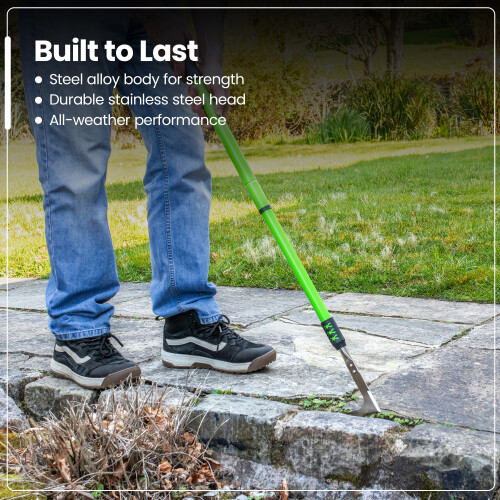 Steel Garden Patio Weeder Extendable Long Handle 1
