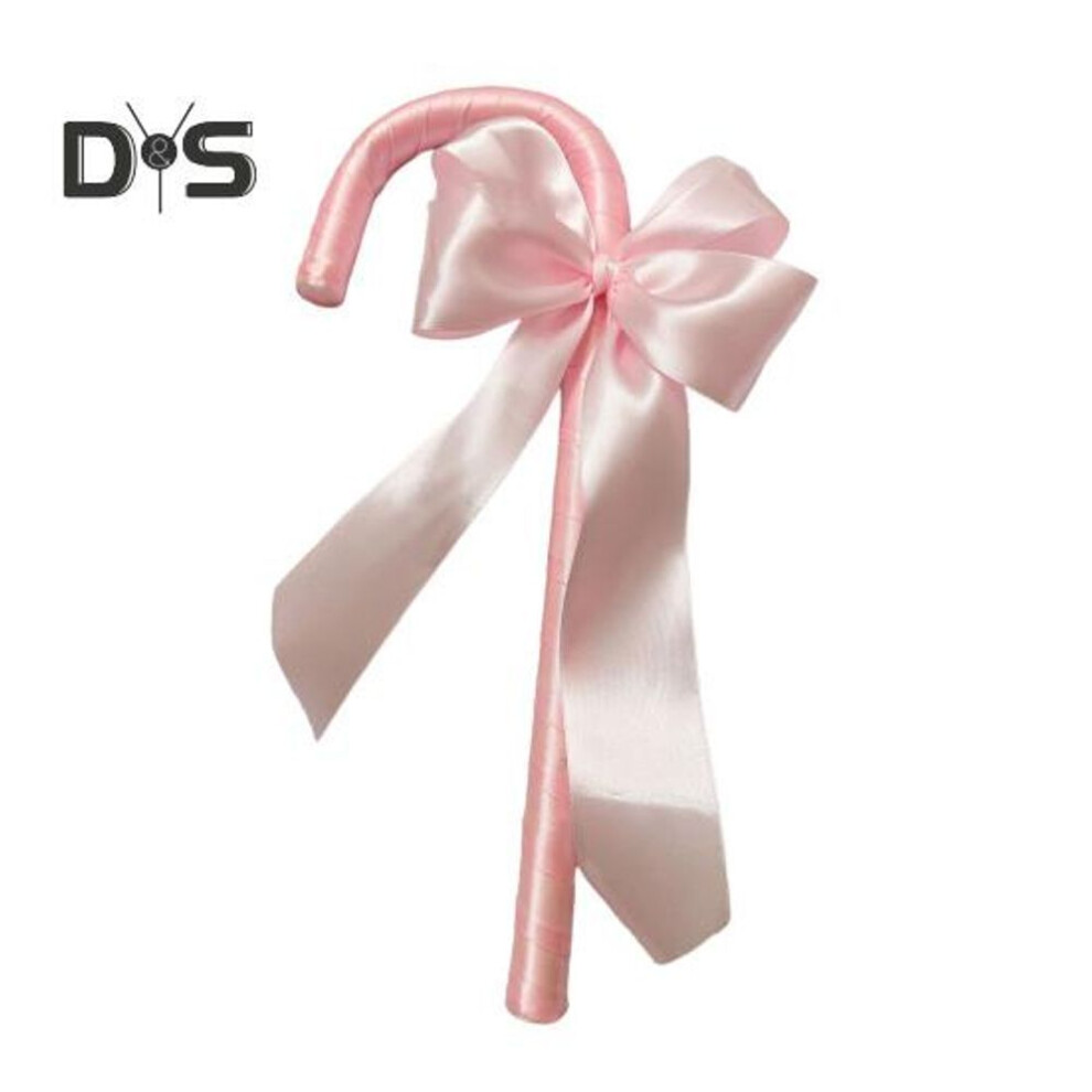 Cosplay Cane Prop Halloween Walking Cane Prop Stick With Bow Stage Performance Staff Prop Decorative Staff For Halloween Costume Dress Up Party