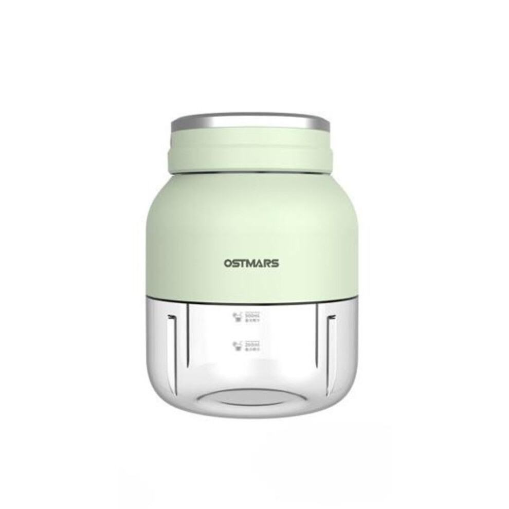 (green, 1pc) 1 Set 800ml Portable Juicer Cup Food Grade Large Capacity Rechargeable Wireless Electric Blender Juice Maker Machine Kitchen Tool