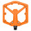 Crankbrothers MTB Pedaler Stamp 1 Gen 2 Large Orange 1
