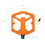Crankbrothers MTB Pedaler Stamp 1 Gen 2 Small Orange 5