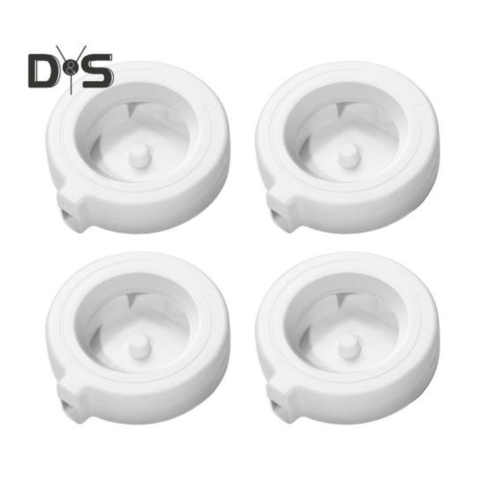 (as the picture, 4pcs) 4/8pcs Pet Waterer Fountain Filters Triple Filtration System Pet Water Dispenser Replacement Filters For Automatic Pet Waterer