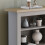 Vida Designs (Grey & Oak) Arlington 3 Tier Bookcase Shelf Library Storage 3