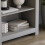 Vida Designs (Grey & Oak) Arlington 3 Tier Bookcase Shelf Library Storage 4