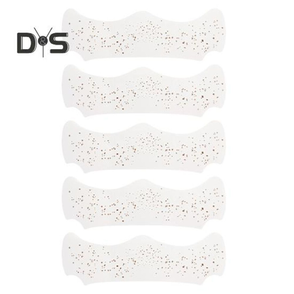 (as the picture, B) 5/20pcs Glitter Freckle Patch Face Tattoo Stickers Waterproof Sparkling Makeup Stickers Speckles Easy To Apply Cute Glitter Makeup Accessories For