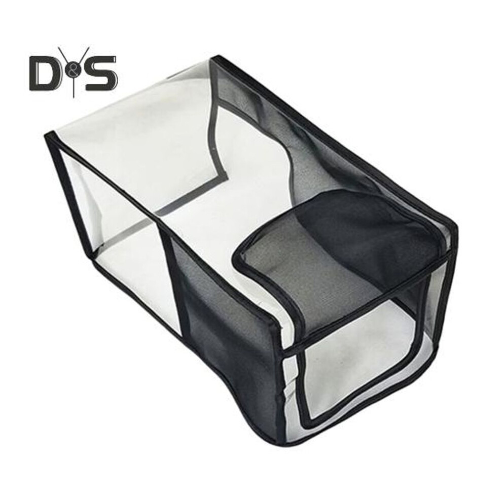 (transparent, Transverse) Game Console Dust Cover Waterproof Wear Resistant Full Protection Visible Design Game Console Protector Dustproof Cover