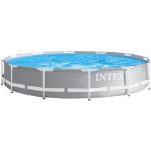 Intex 12Ft X 30In Prism Metal Frame Swimming Pool