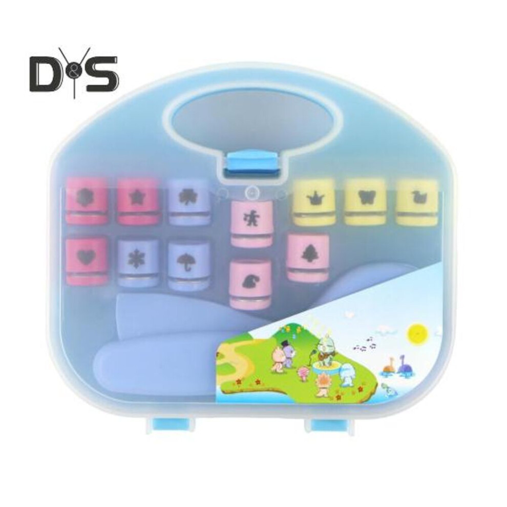 1 Set Craft Hole Punch 12 Patterns Kids Adults Beginner Diy Scrapbook Paper Shape Puncher Decorative Arts Crafts Scrapbooking Handcraft Tool