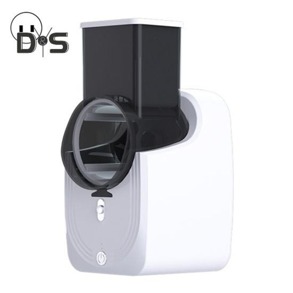 (white, US Plug) Electric Cheese Grater Fruit Vegetable Chopper Easy to Operate Salad Machine Food Slicer Shredder for Vegetable Fruit Nuts