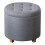 Ottoman Storage Pouffe Seat ROUND Stool 1
