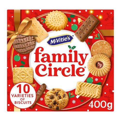 McVitie's Family Circle Biscuit Assortment 400g