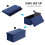Ottoman Storage Heavy Duty Foot stool Strong Folding Storage Cube 76cm Toys Box 2