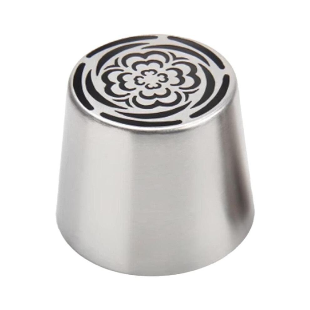 Stainless Steel Flower Squeeze Mouth Household Baking Tools Creative Icing Tip Pastry Piping Nozzle Kitchen Gadgets Accessories