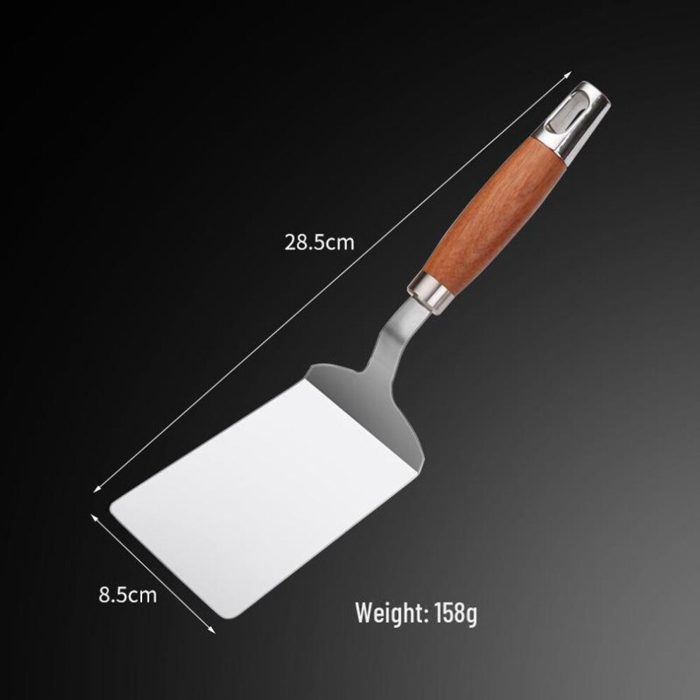 (as the picture, cooking spatula) Stainless Steel Multipurpose Cooking Shovel for Pancakes, Tiramisu, Fruit, Teppanyaki, Steak, and Pizza