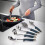 Joseph Joseph Joseph Joseph 100 Collection Elevate Carousel Set - Acciaio inossidabile 6 pezzi 3