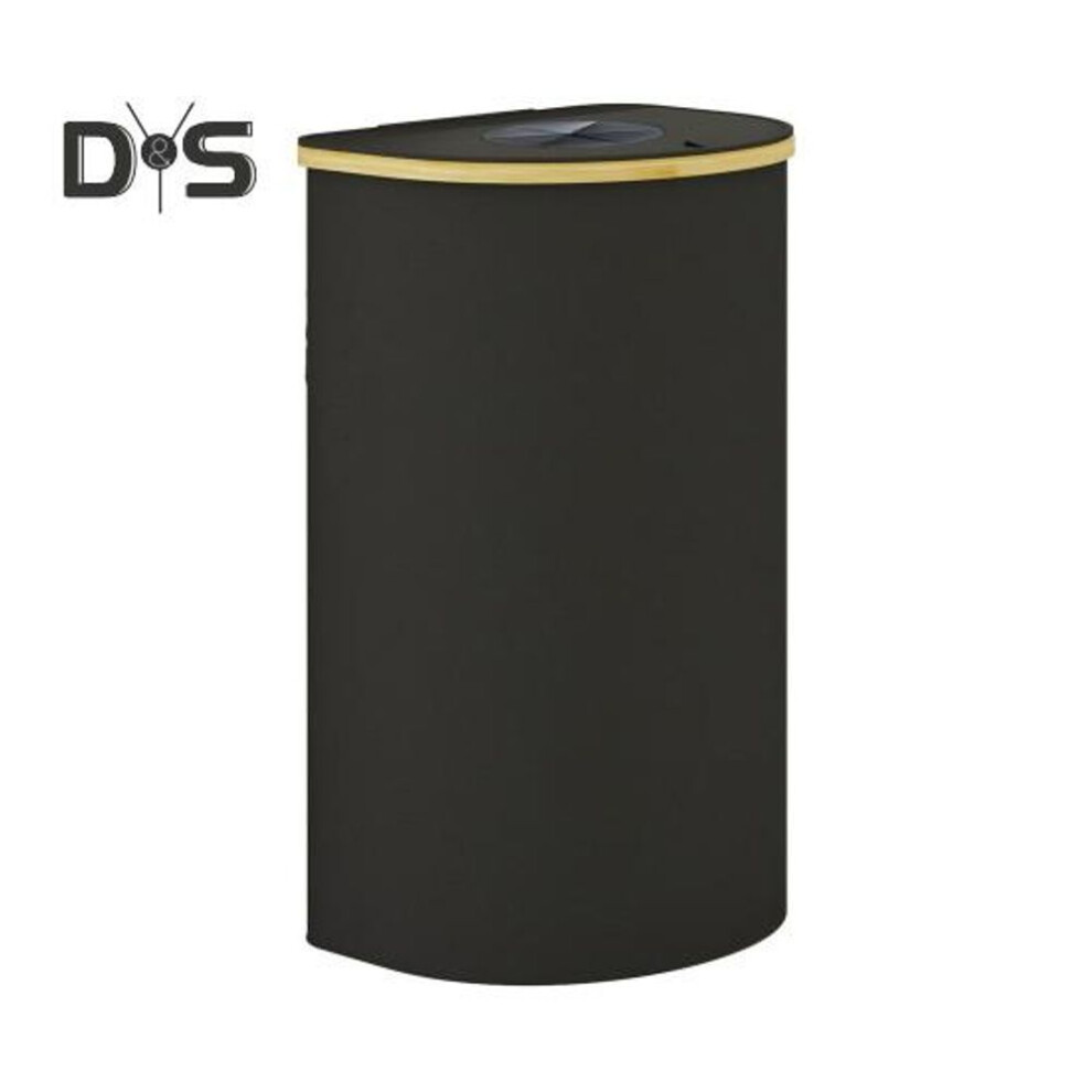 (black) Recycling Bin Large Capacity Strong Load-bearing Foldable Design Bottles Cans Organizer Kitchen Use Collapsible Recycling Bin