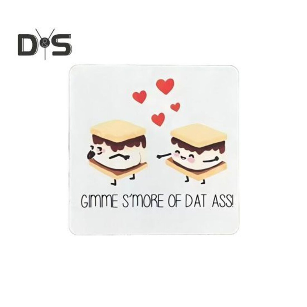 (as the picture, D) Valentine's Day Wooden Coaster Square Coaster with Printed Words Patterns Kitchen Dining Room Drink Coaster Table Centerpiece Love Gift for Couples