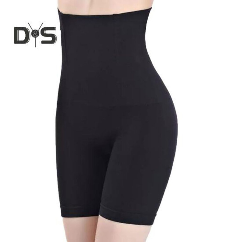 (black, M/L) Women High Waist Slimming Safety Pants Tummy Control Butt Lifter Shorts Panties Tummy Control Butt Lifter Body Shaper Female Underwear