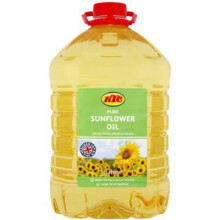 KTC Sunflower Oil 5 Litre – Pure & Light Cooking Oil – High in Polyunsaturates & Vitamin E – Ideal for Frying, Baking & Salads
