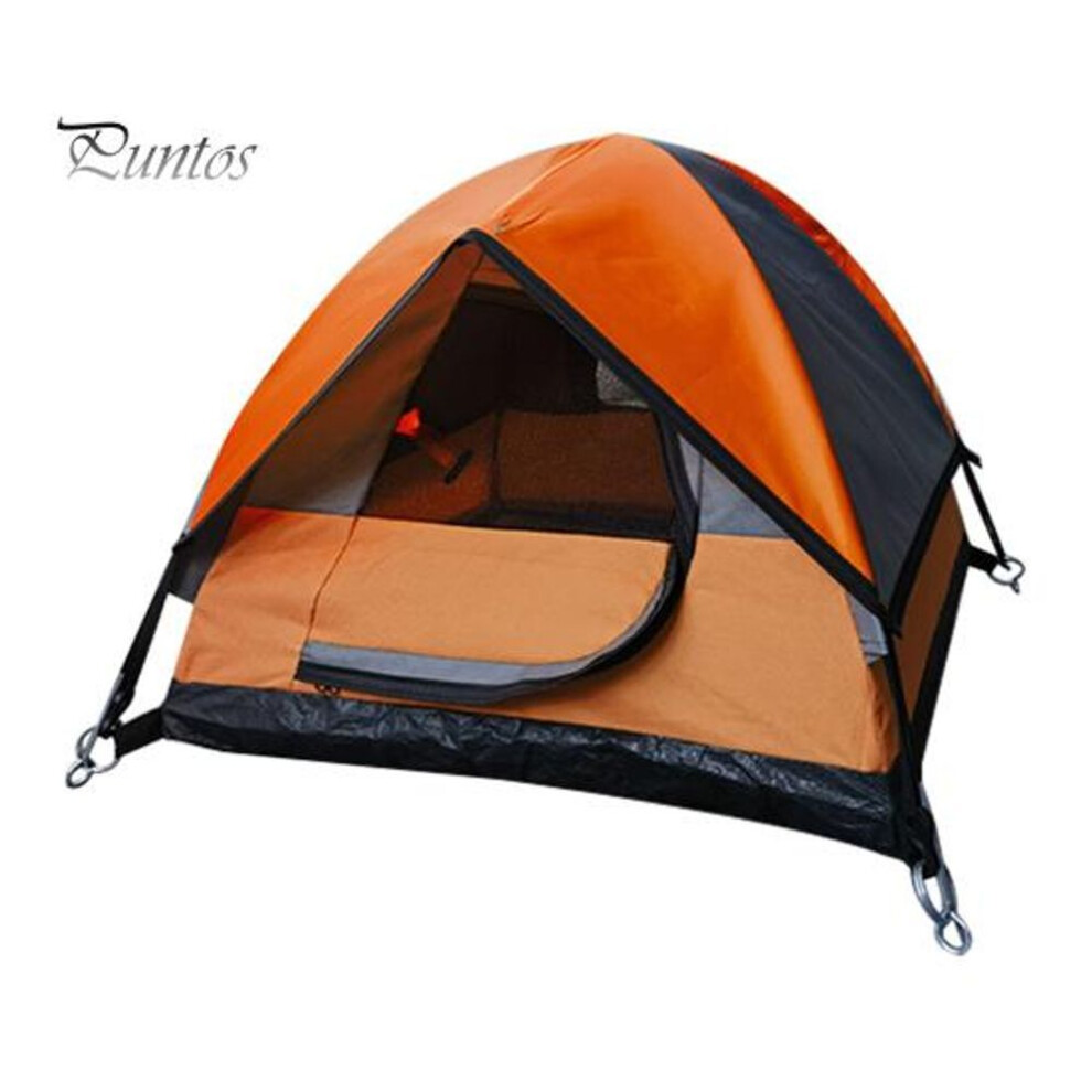 (orange) Mini Cat Tent Folding Cat House Portable Tiny Tent Outdoor Pet Cave Nest Waterproof Cat Camping Kennel For Cats Small Dogs