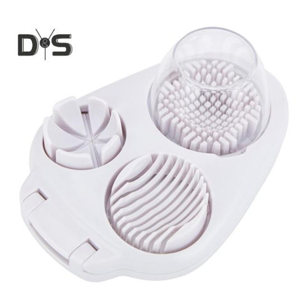 Egg Slicer For Hard Boiled Eggs Heavy Duty Egg Dicer Stainless Steel Egg Chopper Quick Meal Preparation Tool For Strawberry Mushroom Grape Cherry