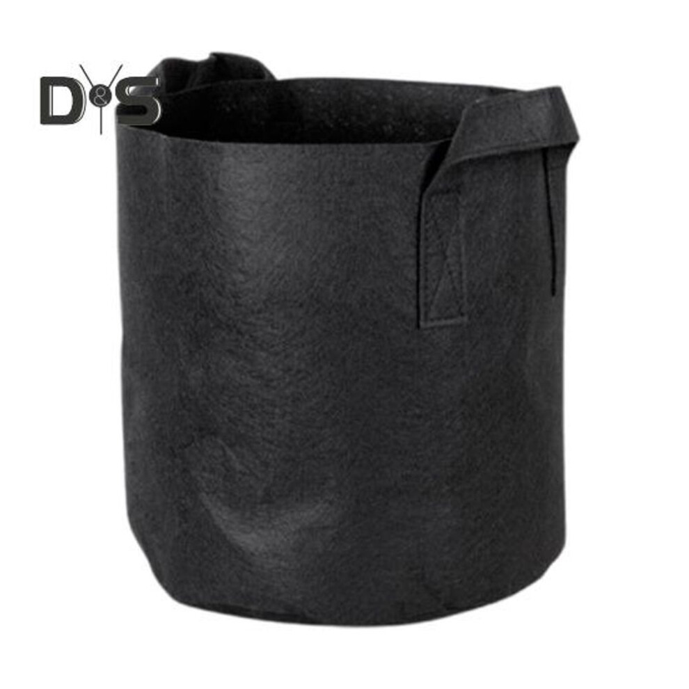 (as the picture, 1pc) 5 Gallon Grow Bag Heavy Duty Non-woven Fabric Planting Bag With Handles Thickened Grow Pot For Plants Vegetables Strawberries Herbs