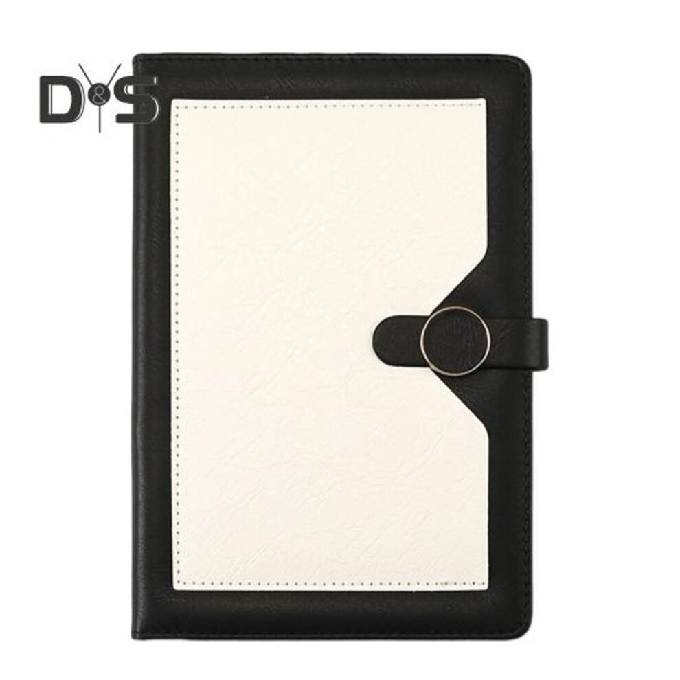 (black, A5) A5 Faux Leather Journal For Men Women Lined Hardback Notebook With Magnetic Buckle For Travel Business Office School Home