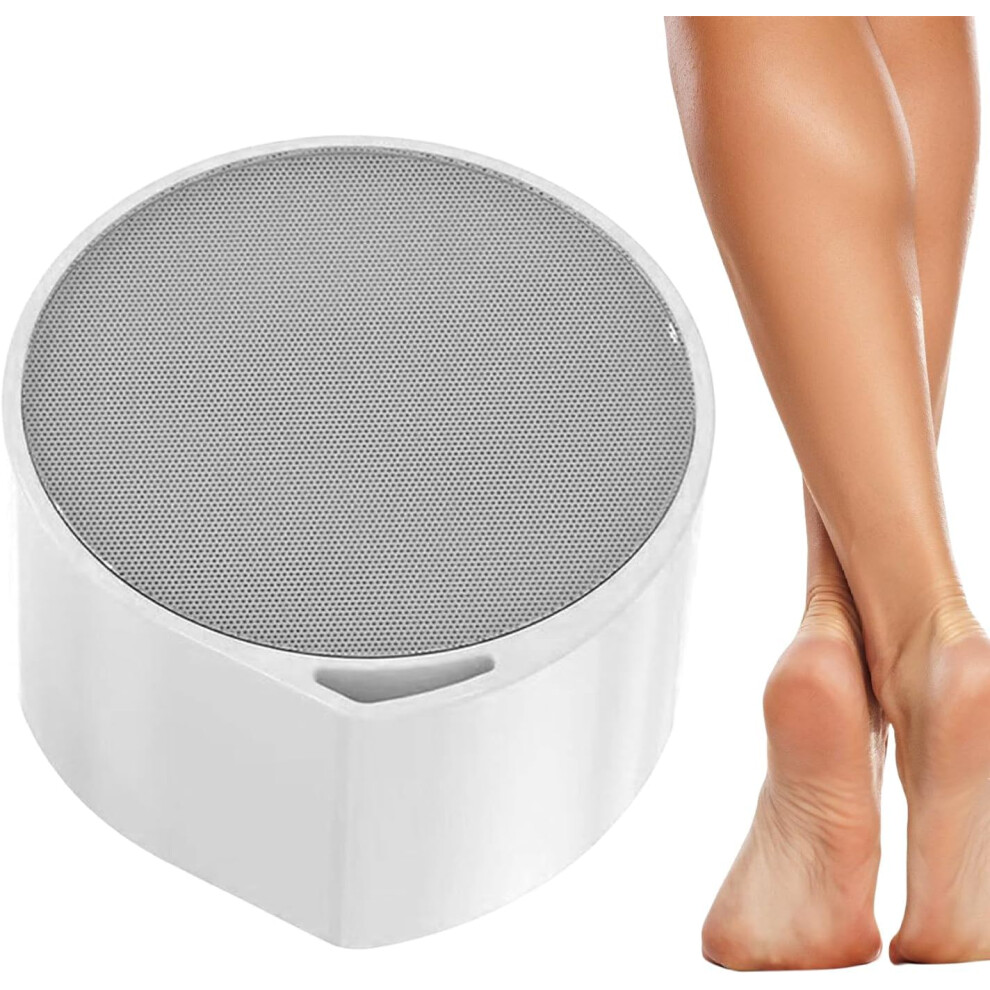 (White) 2-in-1 Nano Glass Callus Remover, Side Skin Perfect Tool, Callus Removal Foot, Reusable Hair Removal Device, Painless Epilator Tool for Men and Women