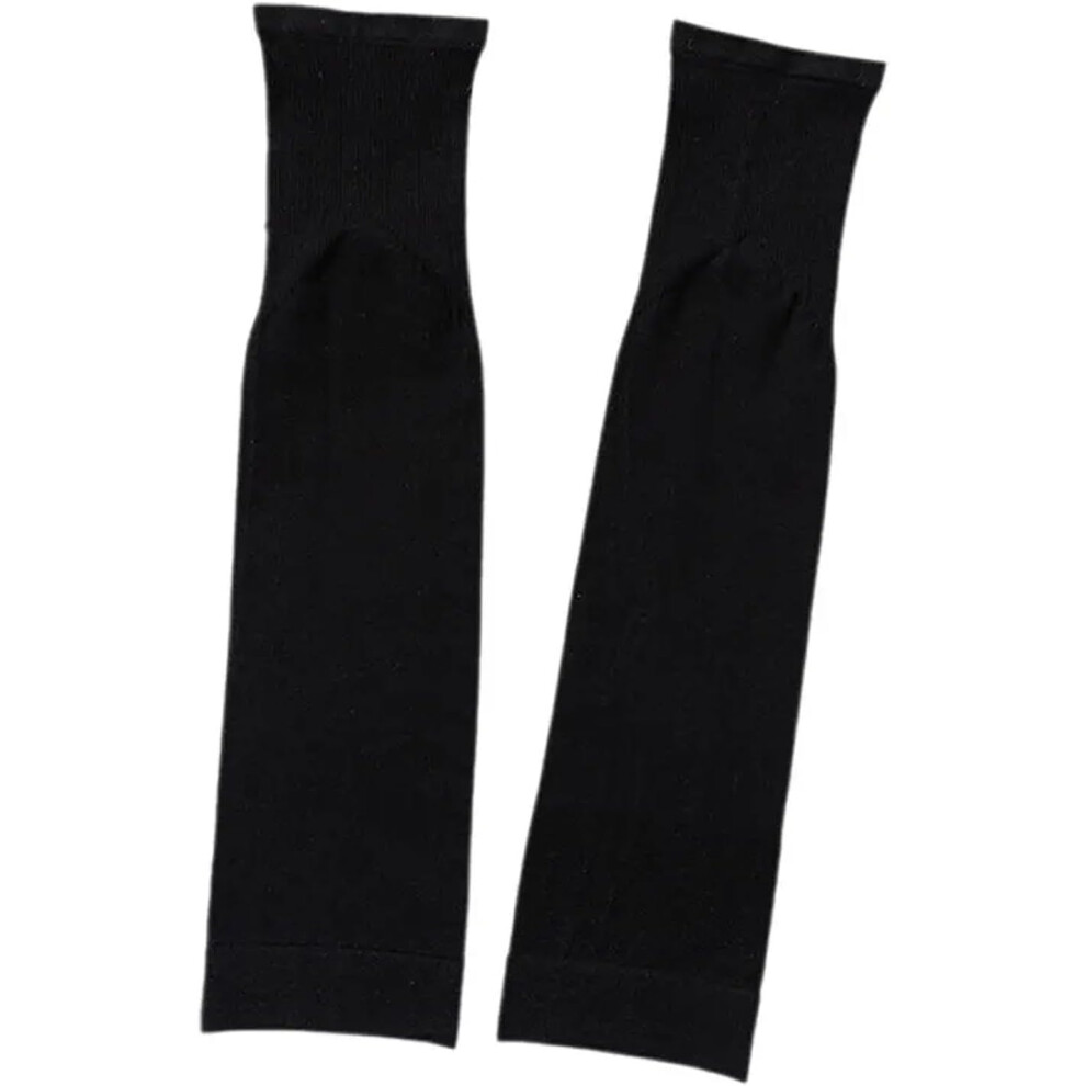 (A, black) Leg Warmers for Women, Sun Protection Leg Warmers, Cycling Sun Sleeves, UV Leg Cover for Wide Legs, Bicycle Leg Protectors, Breathable Sun Protection