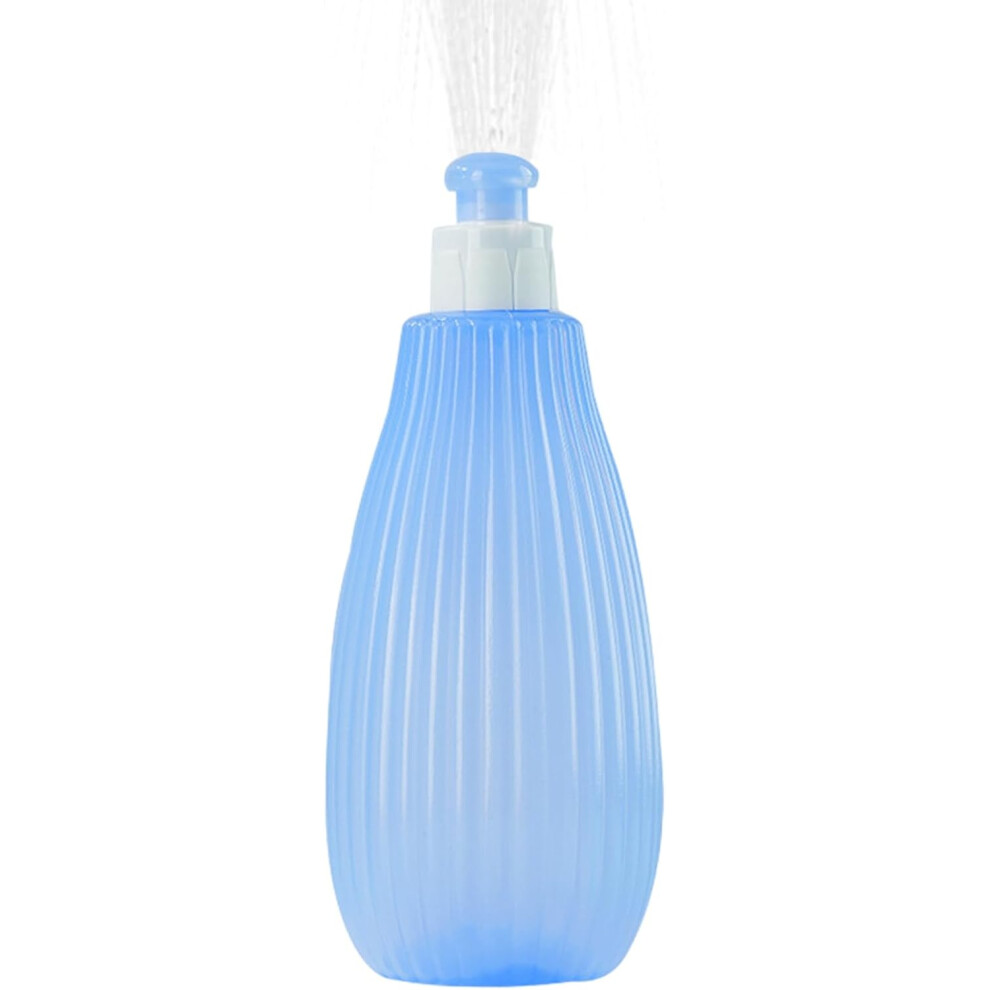 (Blue) Wash Baby Rinse Bottle,Easy Refill Multipurpose Baby Hair Rinser | Handheld Baby Wash Rinser, Baby Hair Rinser, 350ml Rinser Cup for Bathroom Use