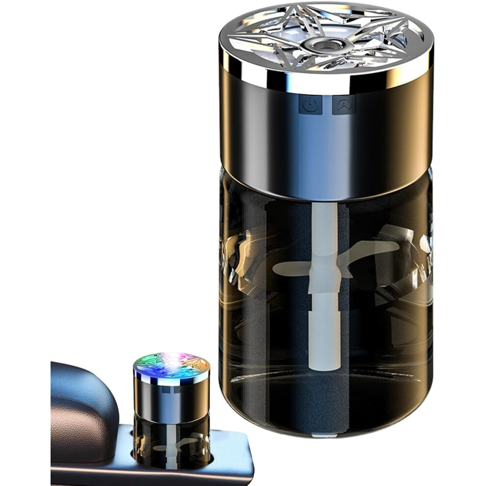 (Hilton) Car Air Freshener Diffuser - Fragrance Perfumery Scent Oil Diffuser,Smart Sensing Fragrance Perfumery Scent Oil Diffuser Cool Mist Air Freshener For
