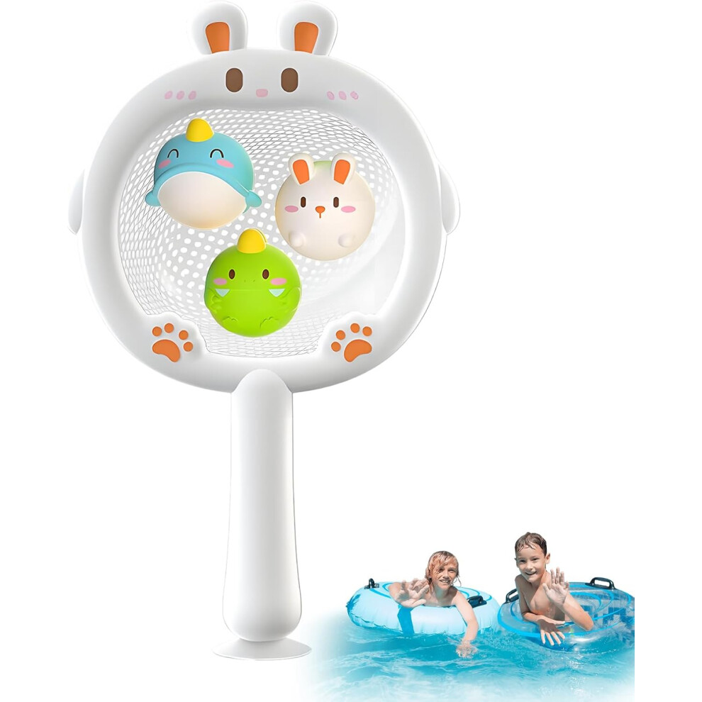 Bathtub Toys For Toddler,Bathtub LED Animal Floating Toys For Kid - Multifunctional Water Games For Child Toddler Teenager Girl Boy