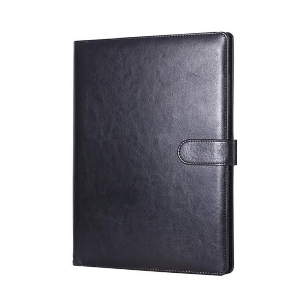 (2) Multifunctional A4 Conference Folder Business Stationery Leather Contract Folders A6 Binder Desk Organizers Office Supplies
