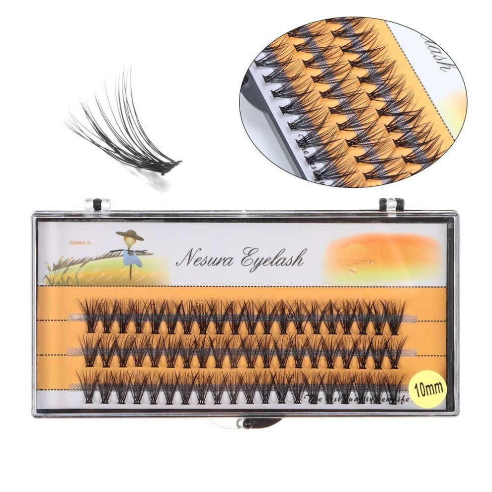 (10mm-20D) 8-16mm Lash Clusters C Curl Individual Lashes  For Beginners Self Application At Home