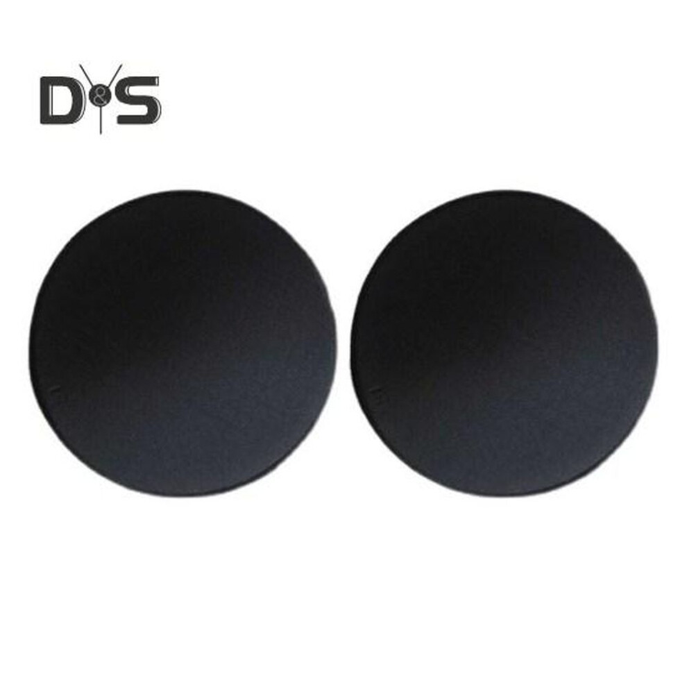 (black) 1 Pair Round Sponge Push Up Bra Pads for Women Latex Feel Invisible Insert Swimsuit Bikini Breast Enhancers Chest Cup Pads Accessories for Daily Wear