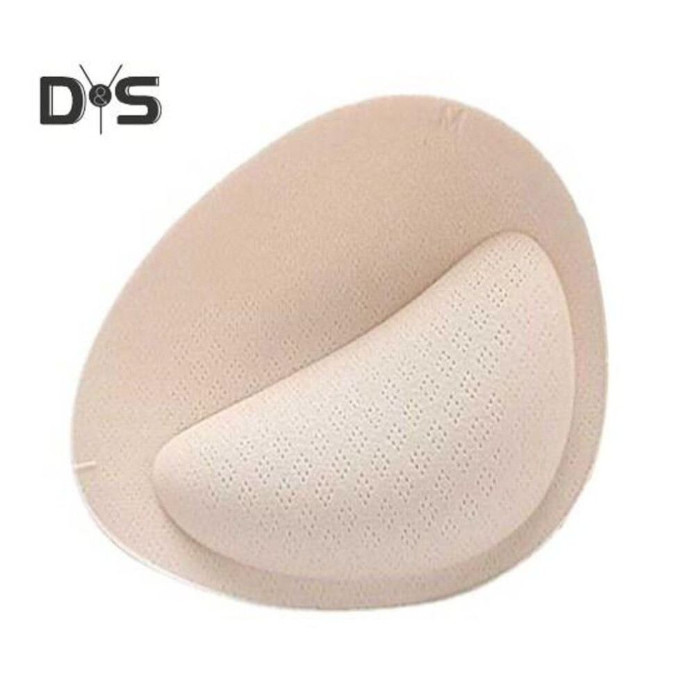 (beige, 6 cm) Bra Pad Ultra Thick Good Breathability Bra Insert Triangle Sponge Push Up Bra Pad Women Invisible Insert Swimsuit Bikini Breast Enhancers Chest Cup