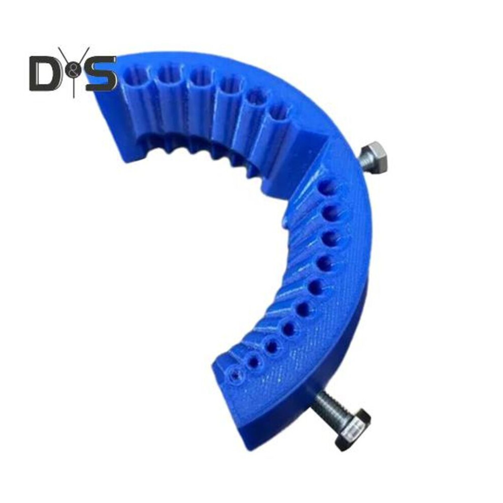 (blue) Drill Bit Sharpener Power Drill Bit Grinding Attachment Wear Resistant Portable Universal Sharpener Drill Bit Grinder