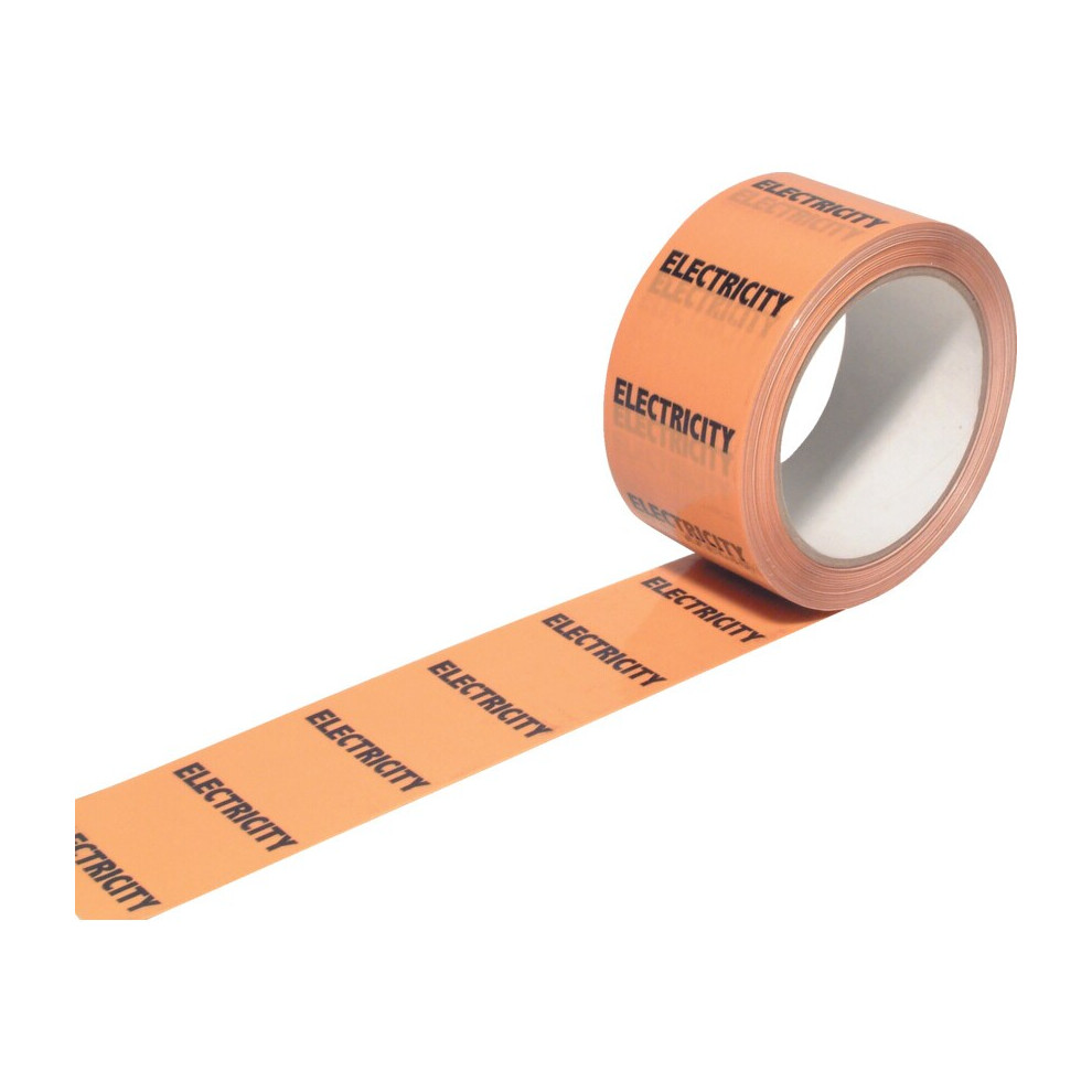 50mm x 33m Electricity Pipeline Identification Tape