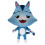 (Catrat)Γούνινο παιχνίδι γατούλα από την σειρά Gabbys Dollhouse, πικέ γατούλα, παιχνιδάκι, 1