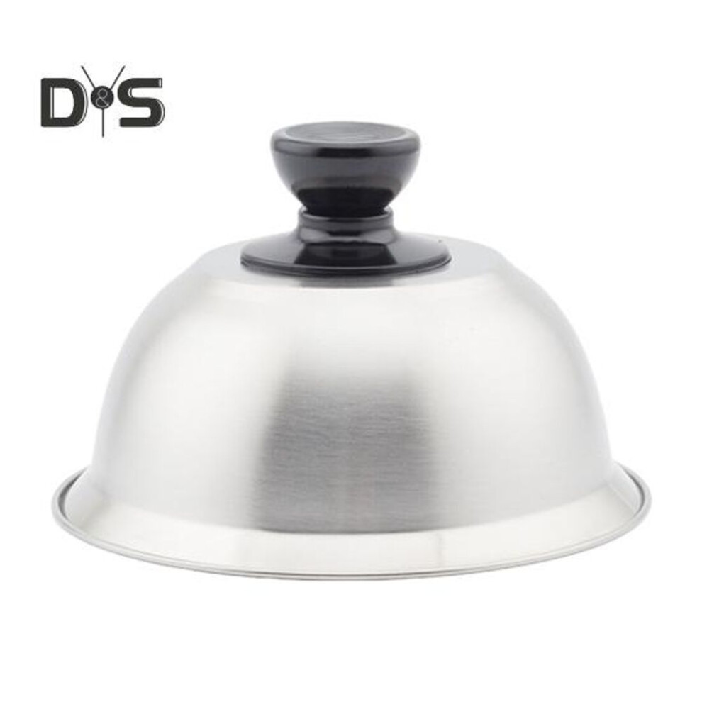 (as the picture, 16 cm) Stainless Steel Basting Cover for Griddle Cheese Melting Dome Small Grilling Domes for Outdoor Indoor Cooking