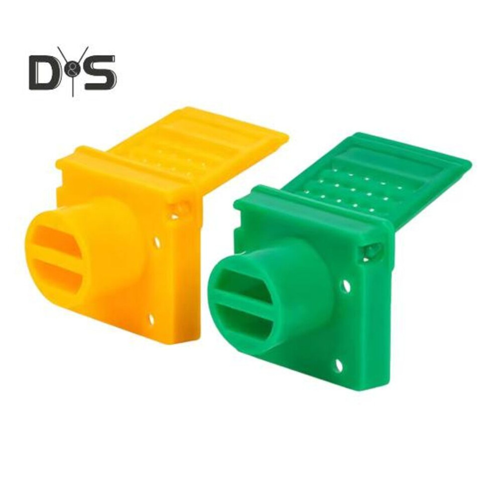 (green,yellow) 1/2Pcs Bee Hive Entrance Gate Bee Nest Ventilation Opening Window Door Beehive Box Entrance Reducer Door Beekeeping Supplies