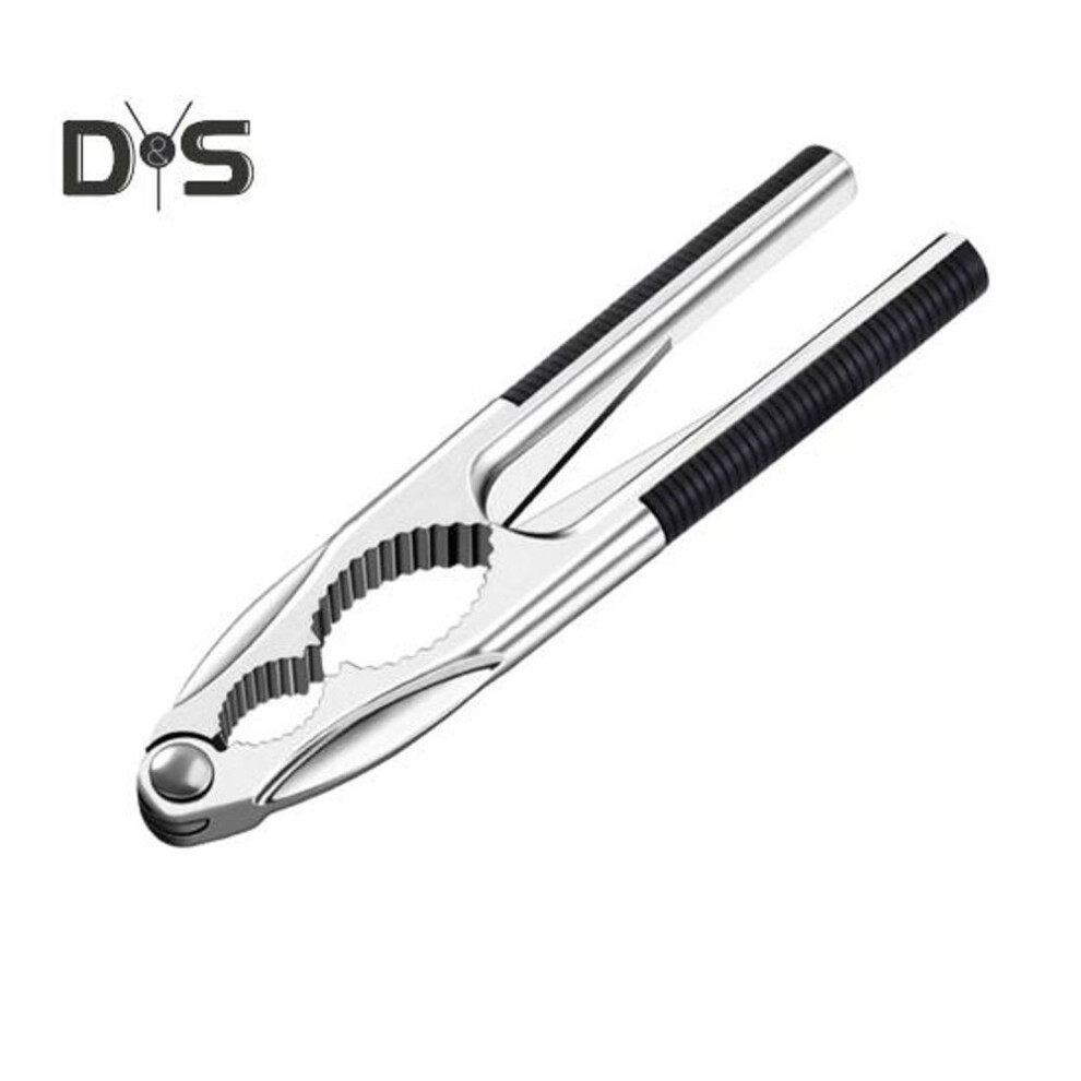 (black) Nutshell Opener Nut Sheller Tool For Walnut Cracking Portable Kitchen Nut Opener Machine Wear-resistant Rust-proof Nut Cracker