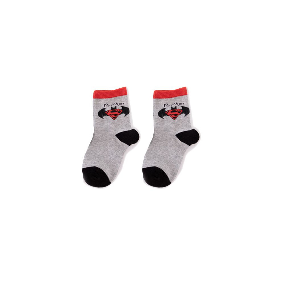 (Gray, 19) Socks Boys Cotton Cute Cartoon Pattern Kids Socks For Style Sport-image-OPC-PH6FKYZ-NEW