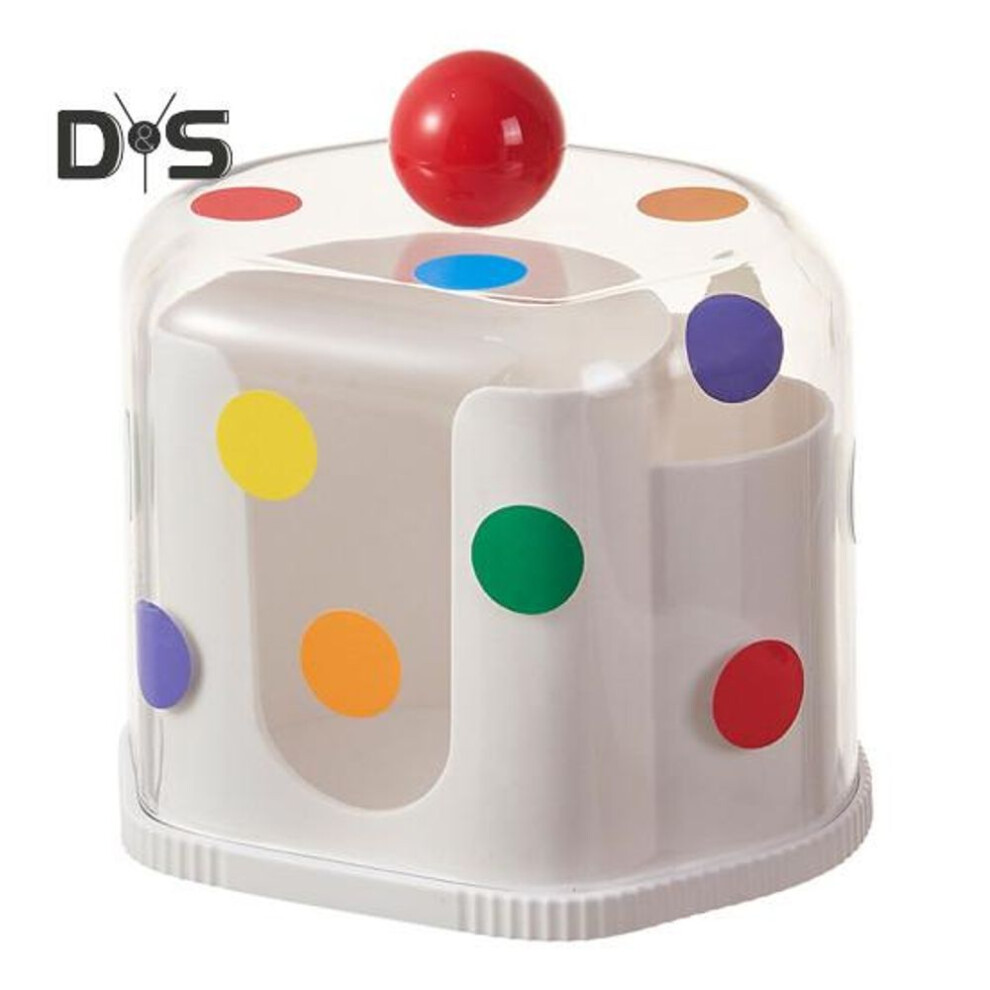 Cotton Ball Holder Cosmetic Storage Case Large Capacity Dustproof Transparent Cotton Pad Dispenser Swabs Holder