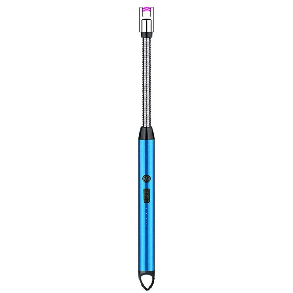 (blue, One Size) Extended Gas Stove Charging Igniter Kitchen Ignition Rod Electronic Charging Lighter