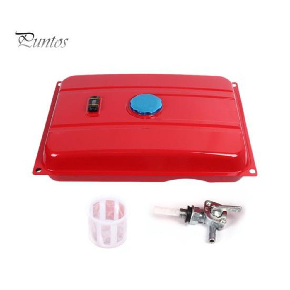 Universal 5 Gallon Generator Gas Fuel Tank Durable Construction Integrated Venting System Fuel Tank With Easy Pouring Spout
