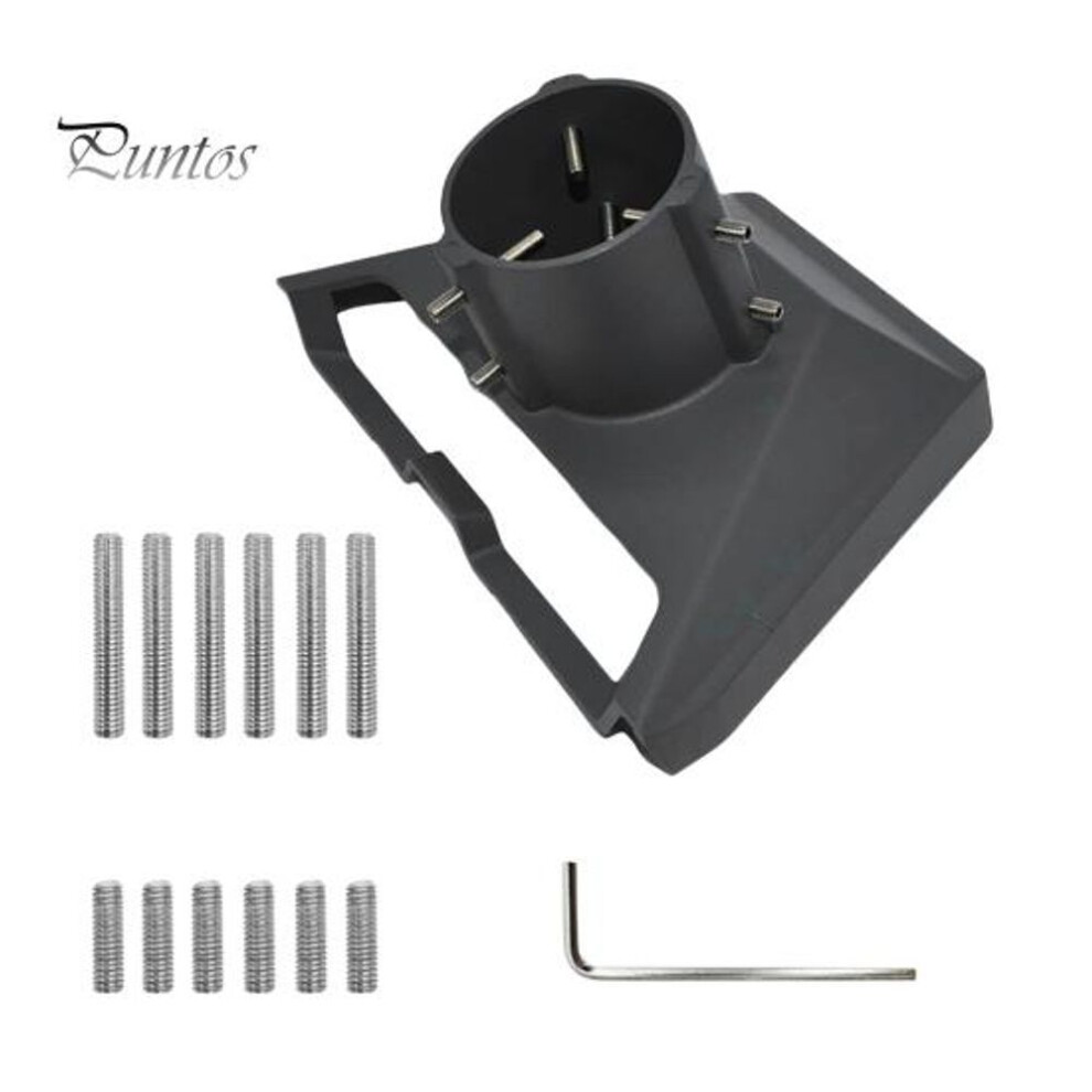 (black) Satellite Pipe Adapter Pole Mount Accessories Sturdy Easy To Install Roof Mounting Pole Pipe Connectors Roof Mount For Starlink Gen 3