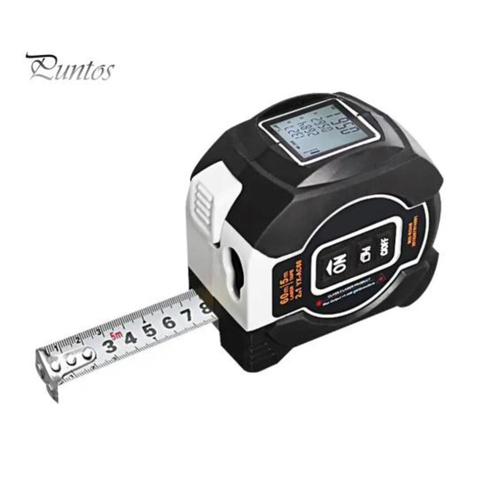 Multifunctional Measuring Ruler With Led Digital Display High Accurate Rechargeable Digital Tape Measure Almighty Tool