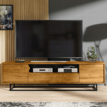 Rift Loft 200cm TV Unit 200cm - Oak