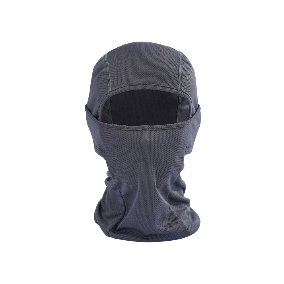 (Gray) Outdoor Motorcycle Warm Full Face Mask Balaclava Ski Black Neck Protection-image-OPC-PH6FX5F-NEW